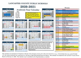 LCPS 2020-2021 Final Approved Calendar